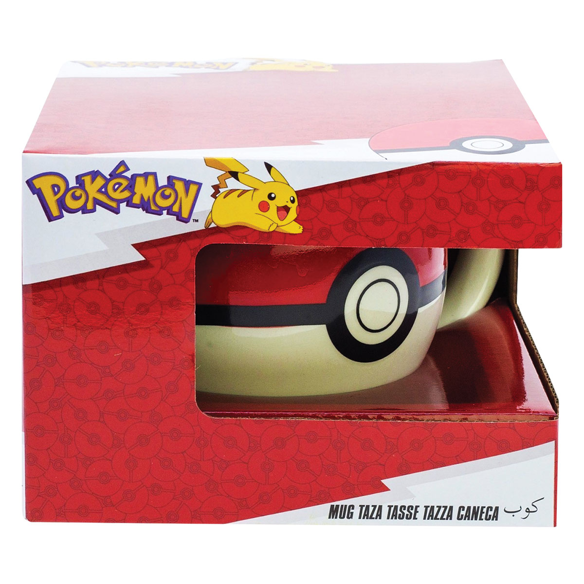 POKEMON-Caneca Cerâmica 490ml-3D-Caixa Presente